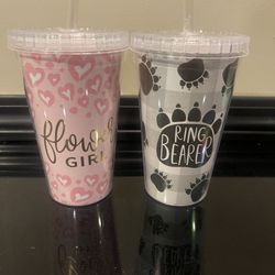 Flower Girl And Ring Bearer Cups 