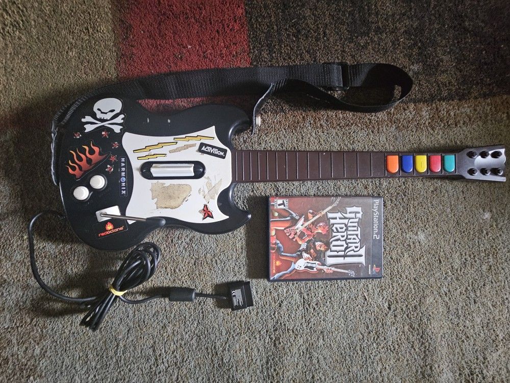 Guitar Hero Playstation 2 Ps2