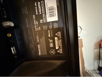 55 inch Hisense TV