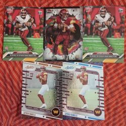 5 Jayden Daniels Rookie Cards For 30 (Read Description)