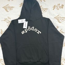 Sp5der Vvs hoodie black