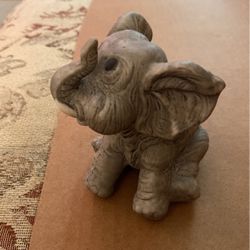 Elephant Figurine  4 Inches Tall