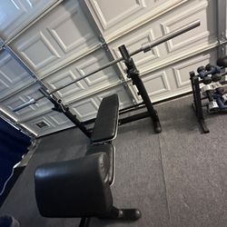 Sit Up Bench With Weights 