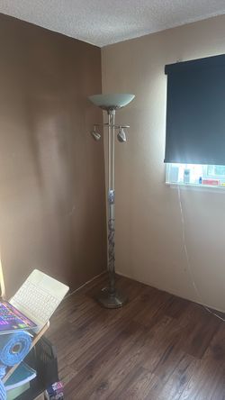60’s Style Vintage Torchiere Floor Lamp with projectors