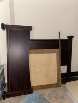 Queen size bed frame