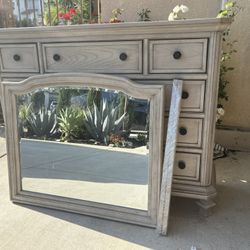 ASHLEY FURNITURE Dresser With Vanity Mirror