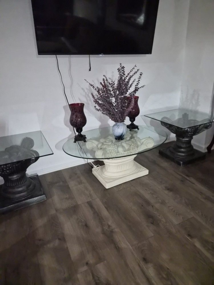 Coffee Table With End Tables
