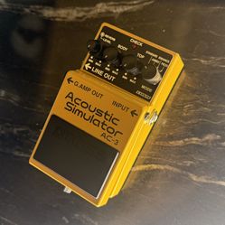 Boss AC-3 Acoustic Simulator Pedal