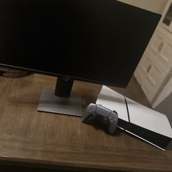Ps5 And DELL MONITOR with Cords And Controller 