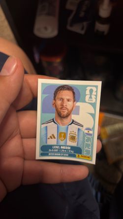 Messi World Cup sticker