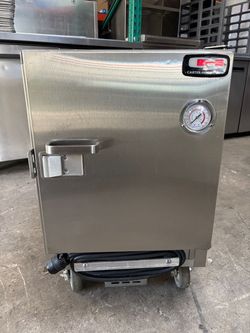 Mini Food Warmer Carter Hoffmann PH512 1/2 Size Sheet Tray Pan On Wheels #4449