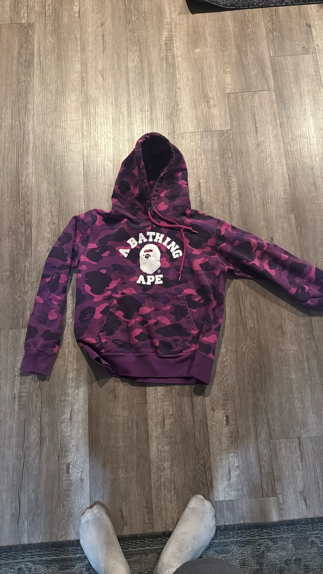 Purple Bape Hoodie