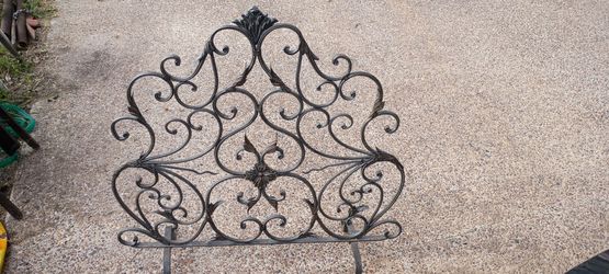 Rod iron Chimney Decor