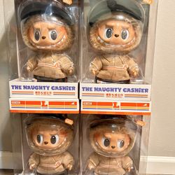 ✨Naughty Cashier Vinyl Plush Doll-Labubu✨