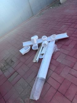 For Mini Split/Central Air Conditioner Decorative PVC 3" W Line Set Cover Kit