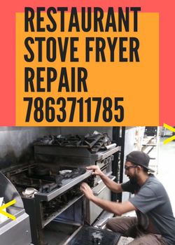 Restaurant Gas Stove fryer oven Service