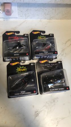Hot Wheels DC Batman 4-Pack Bundle
