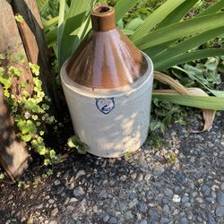 Vintage 2 gallon crockery jug