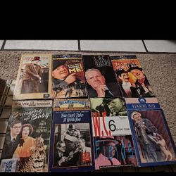 Vintage Vhs Lot W.C. Fields OOP VHS LOT , Bringing Up Baby , Rare Out Of Print 