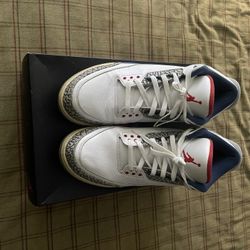 Retro Jordan True Blue 3s