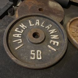 50 lbs + 45 Lbs Weights