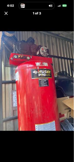 Husky 2 stage 80 gal rebuilt pump and motor 175 psi