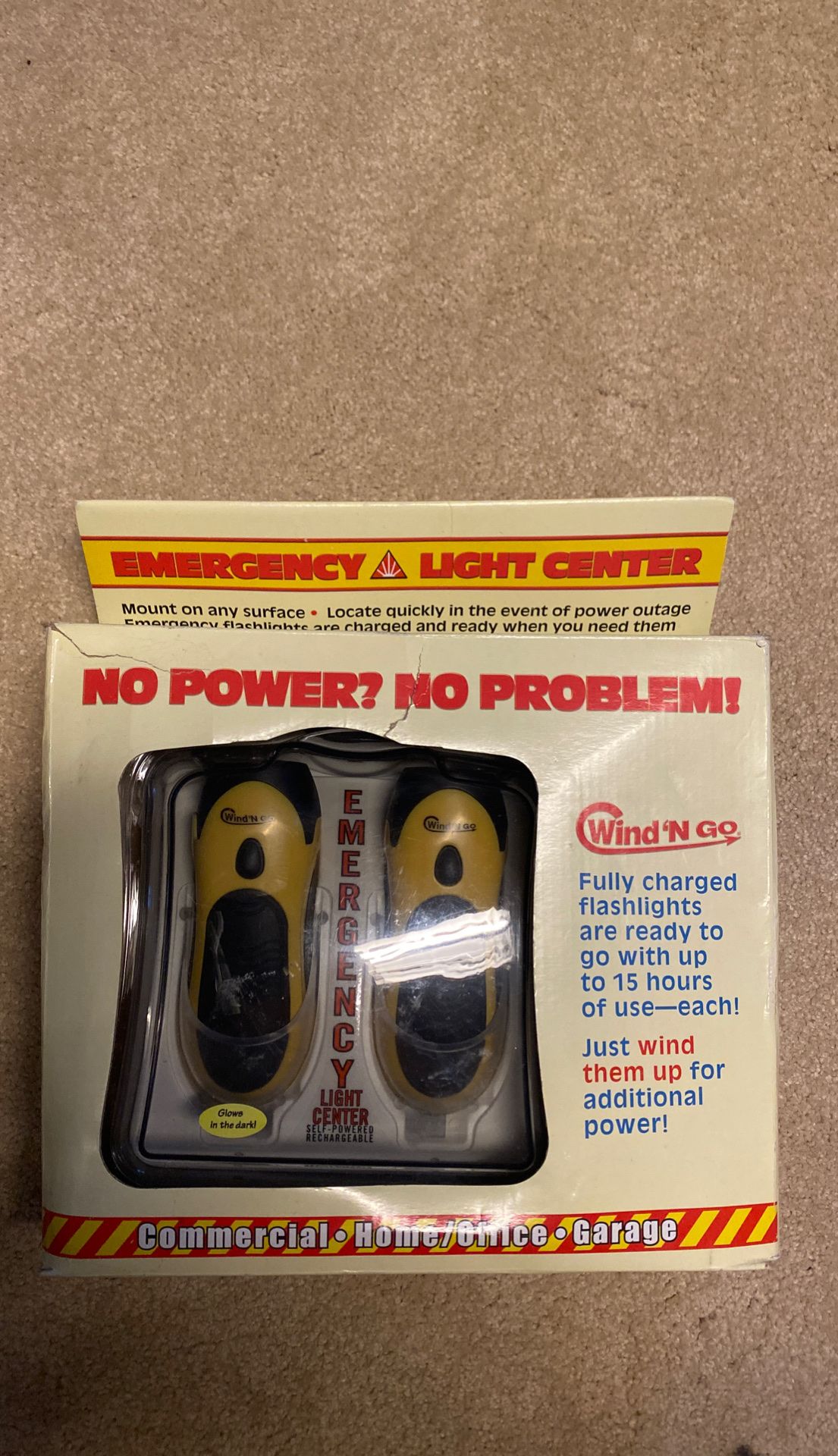 Flashlights (no batteries required) NIB