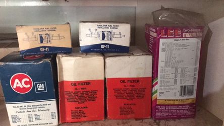 Oil and carburetor filters