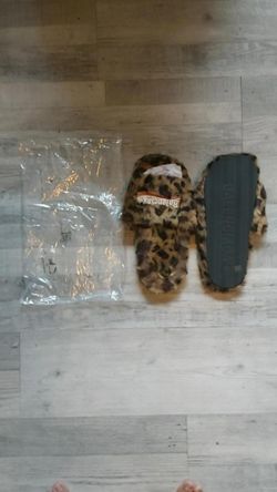 Balenciaga Leopard Fur Slides Sizes: 10 – $70