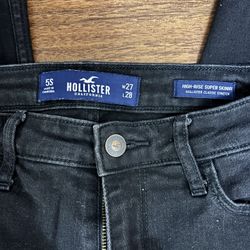 Hollister Black Jeans