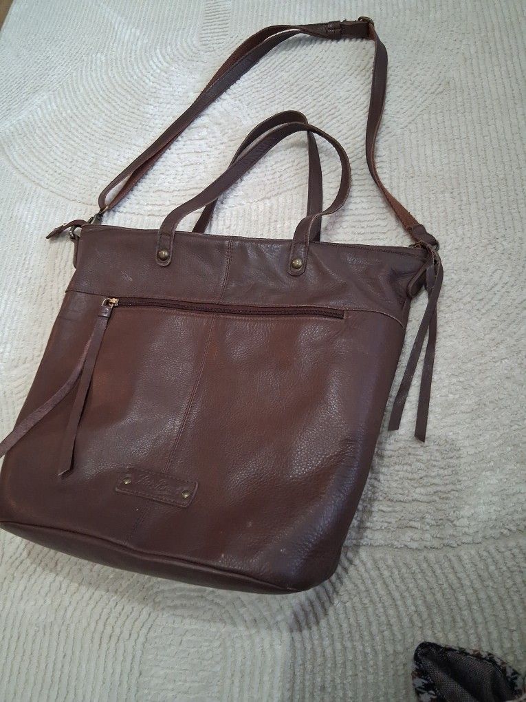 Lucky Brand Large Msg Bag