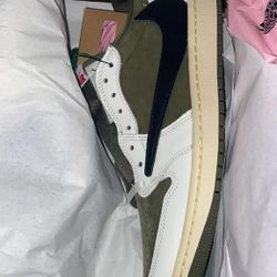Medium Olive Travis Scott 1 Low 