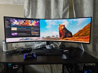 Samsung Odyssey G9 Ultra wide monitor