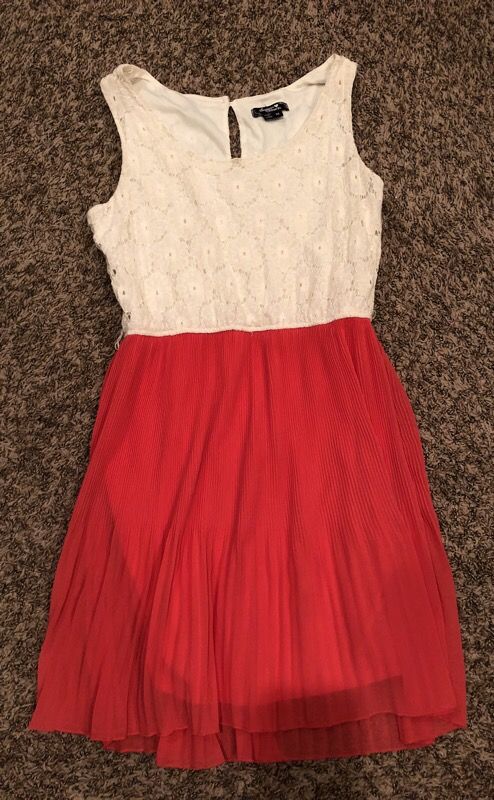 Sequin hearts lace dress