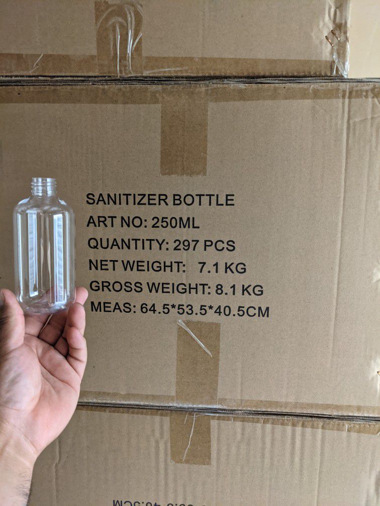 250 ML Bottles 297 Pieces