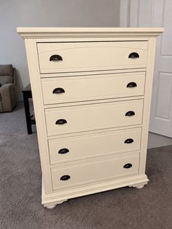 White dresser