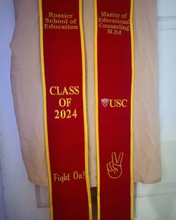 Embroidery Customizable Graduation Stoles. Graduación 