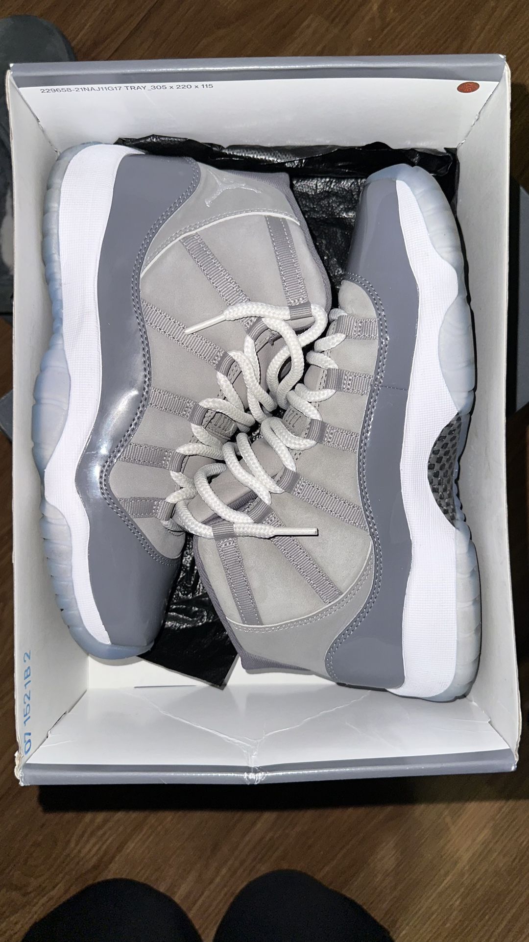 Jordan 11’s “Cool Grey”