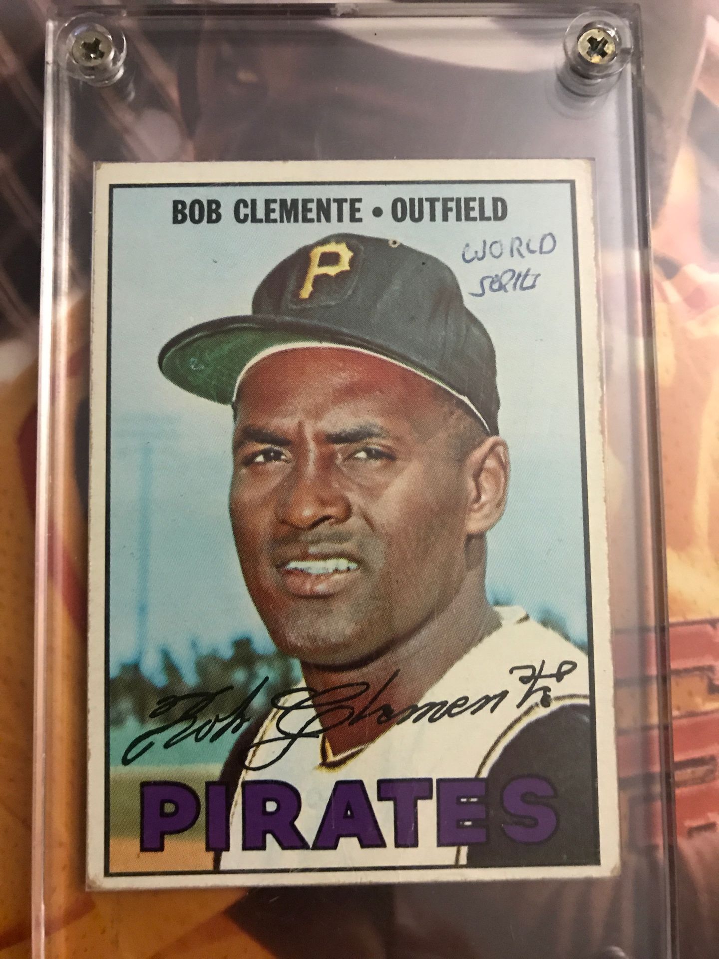 Roberto Clemente Baseball Card