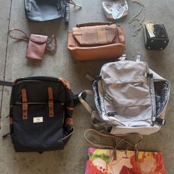 HUGE Bag Bundle - 10+ Pieces - Designer & Tech Backpacks