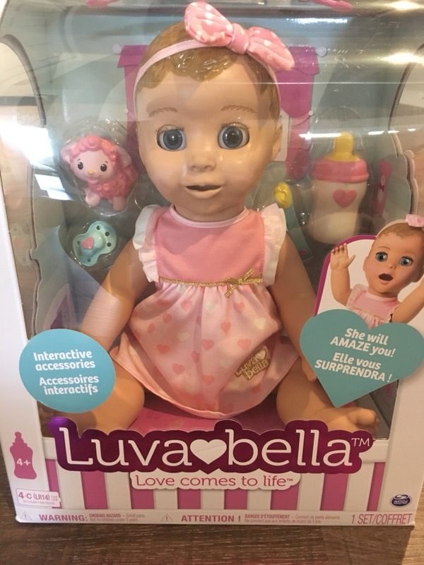Luva Bella Luvabella interactive responsive doll