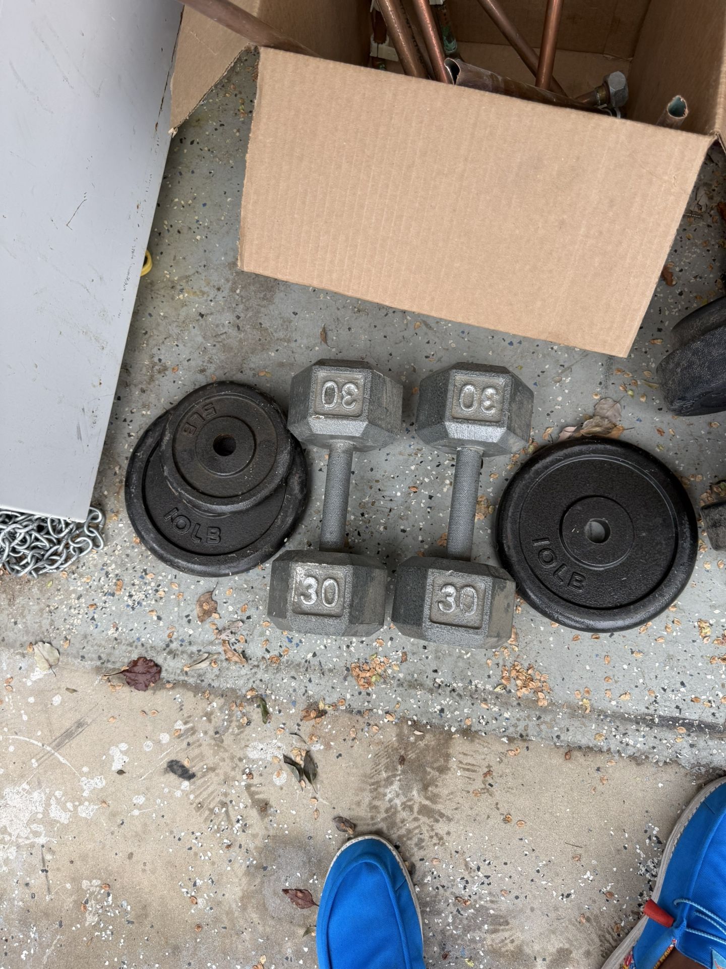 Dumbbells And Weights Everything In The Picture $65For All