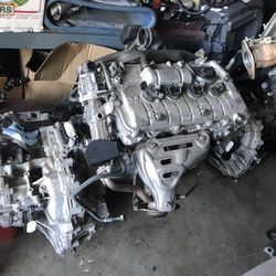 ENGINE AND TRANSMISSION 2010-2015 TOYOTA PRIUS REGULAR