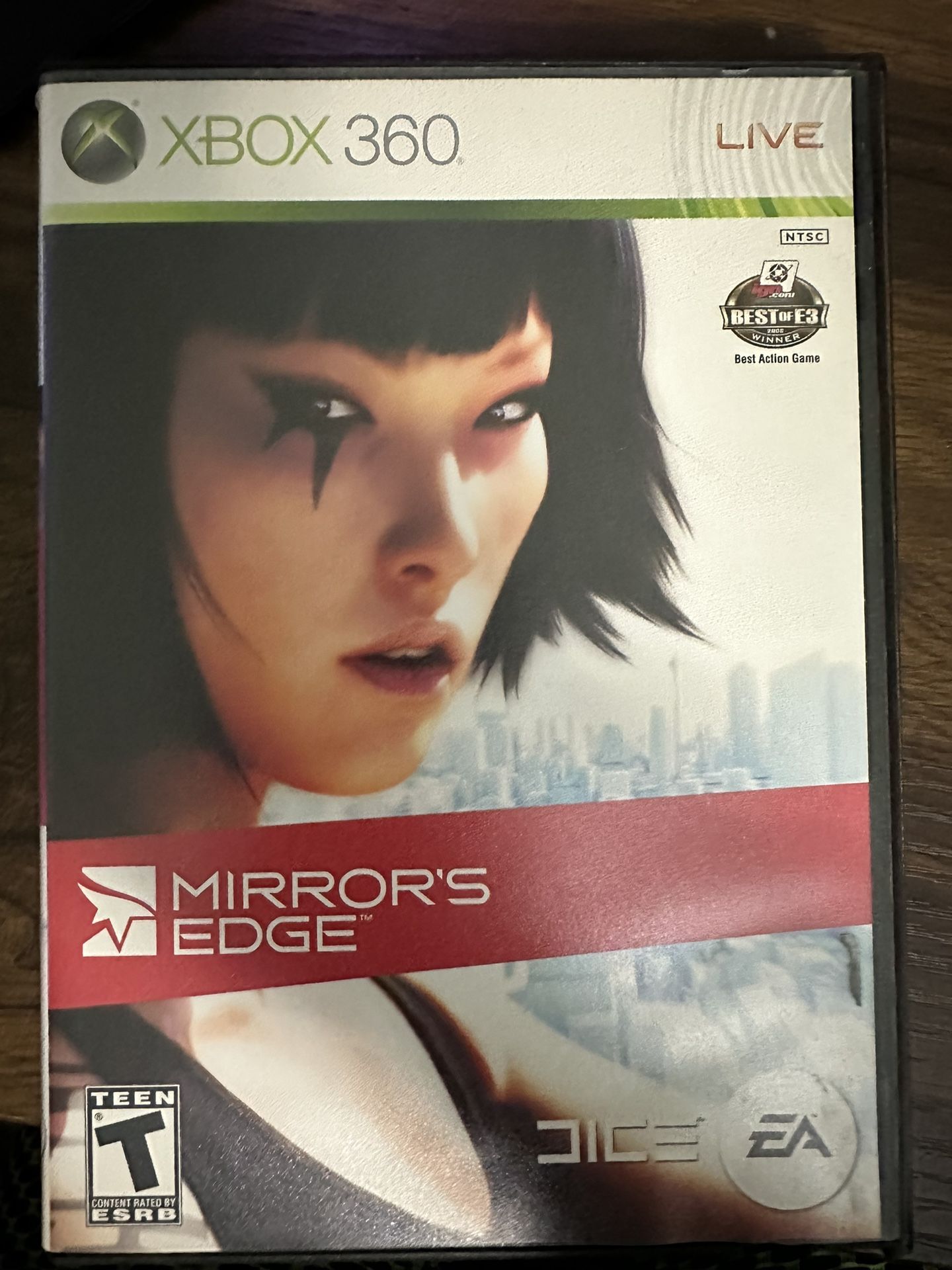 XBOX 360 game - Mirrors Edge