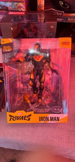 McFarlane Marvel Rivals Iron Man PLATINUM EDITION CHASE Black & Gold 1:6 Statue