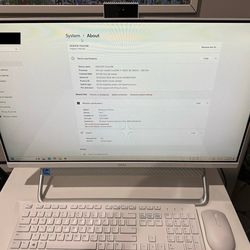 Dell Inspiron 7700 AIO - 27” | i7-1165G7 | o16GB RAM | 1TB HDD + 512GB SSD | Includes Power Supply, Keyboard & Mouse!