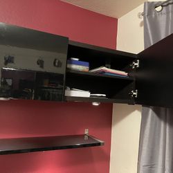 Cabinets, Bookshelf & Lights