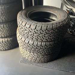 5 Gently Used Tires 