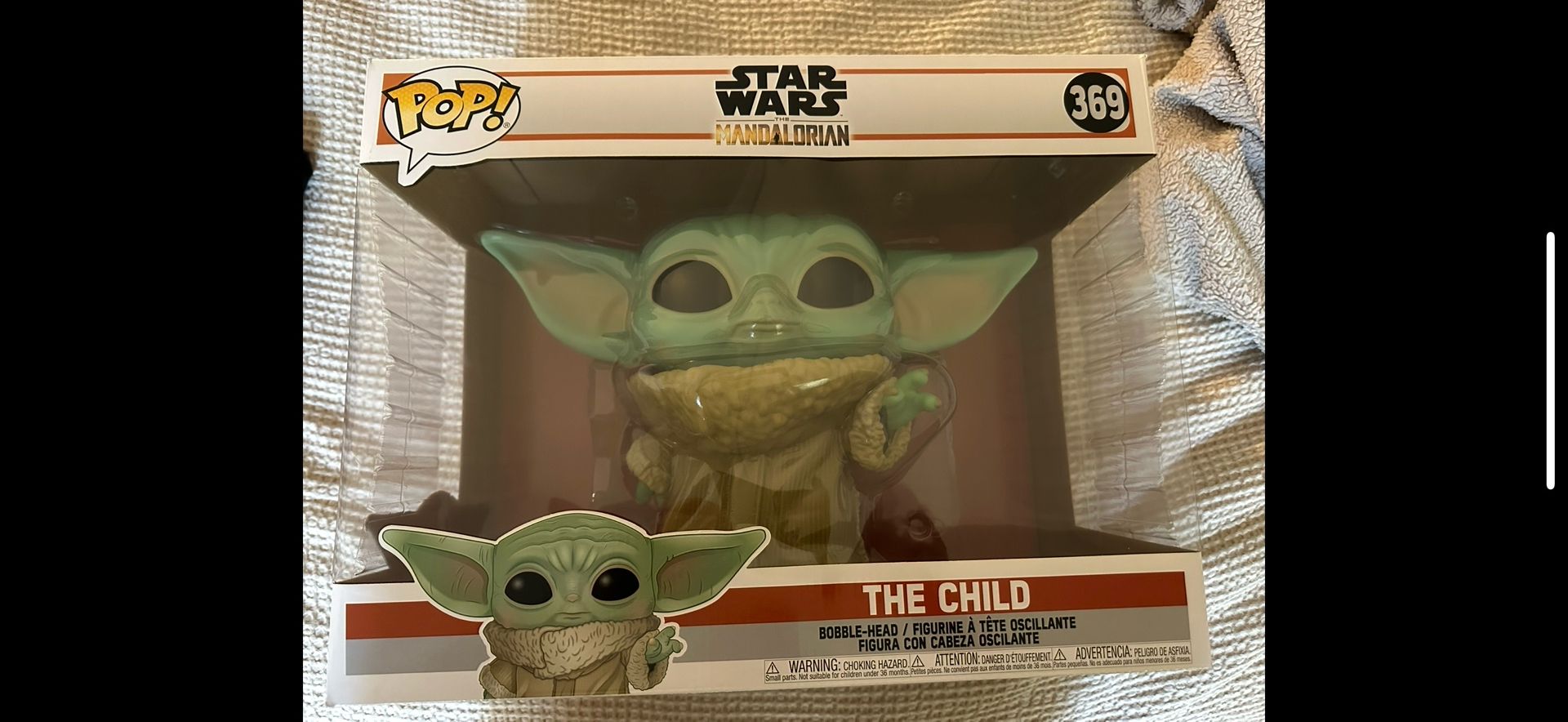Star Wars Baby Yoda Brand New 10 Inch Large Funko Pop