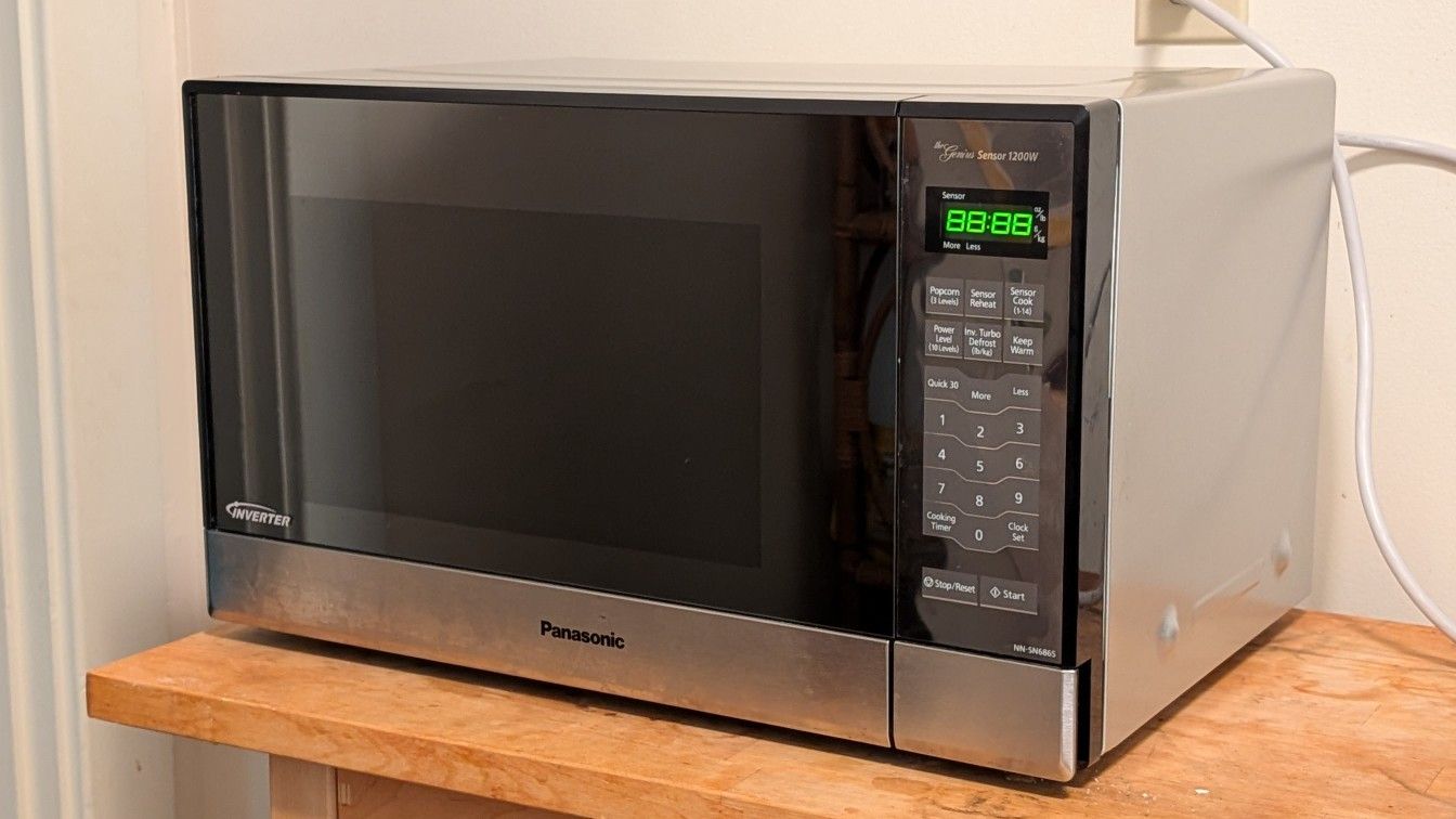 Panasonic 1200w Inverter Microwave The Genius Sensor